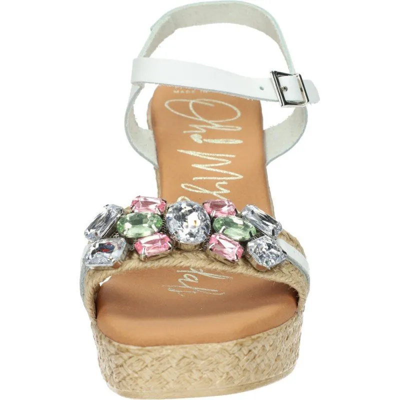 5063 SANDALIAS COMBI color BLANCO
