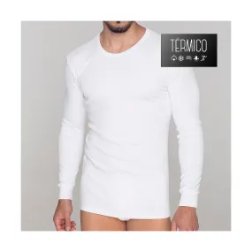 9253 CAMISETA MANGA LARGA AFELPADA TÉRMICA