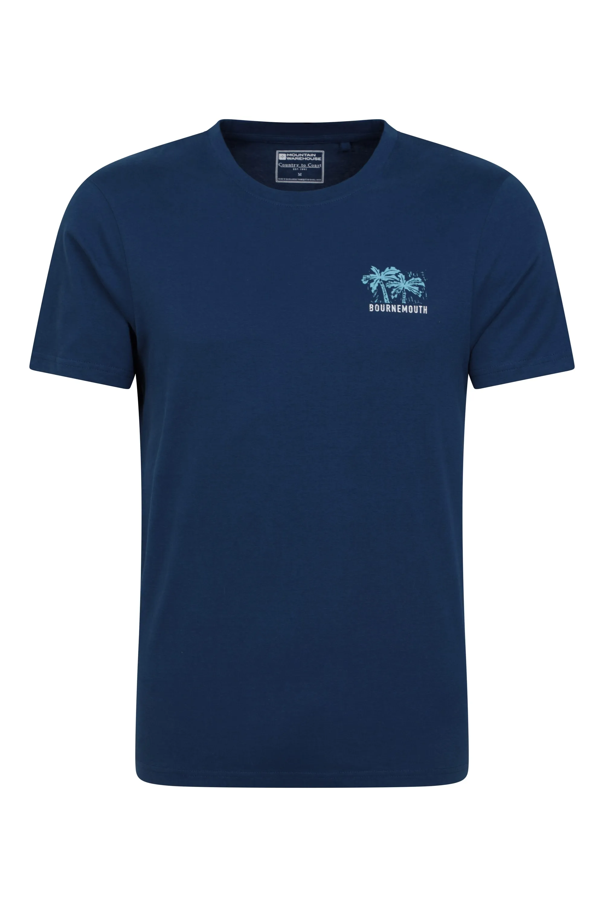 Bournemouth camiseta orgánica estampada para hombre