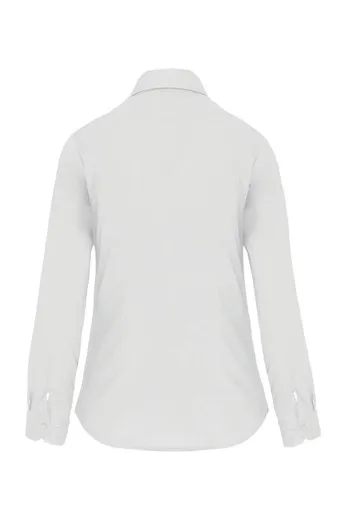 CAMISA STRETCH MANGA LARGA MUJER