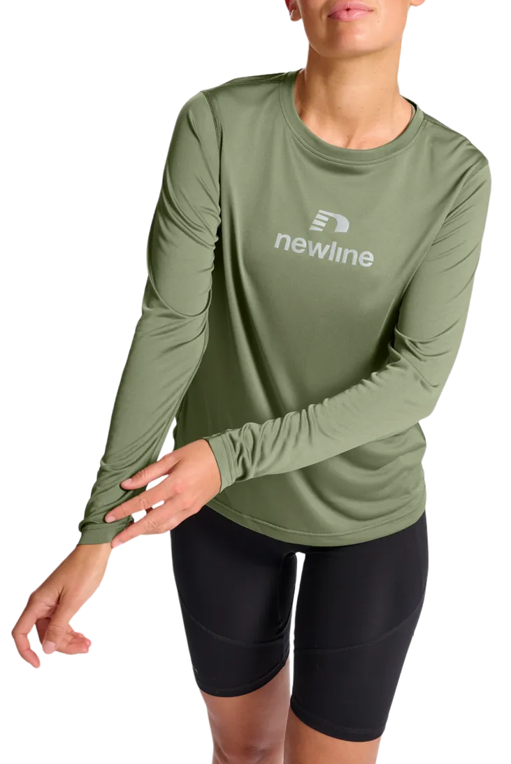Camiseta de manga larga Newline NWLBEAT LS TEE WOMAN