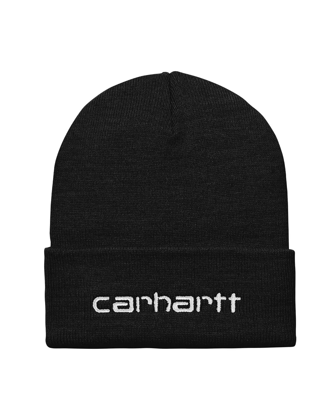 CARHARTT WIP SCRIPT BEANIE BLACK/WHITE