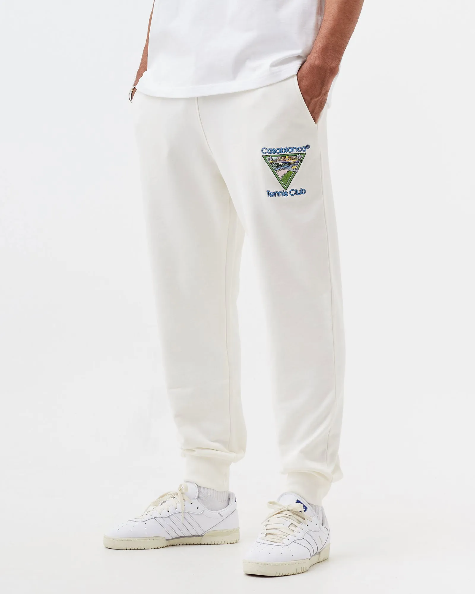 Casablanca Tennis Club Icon Embroidered Sweatpant