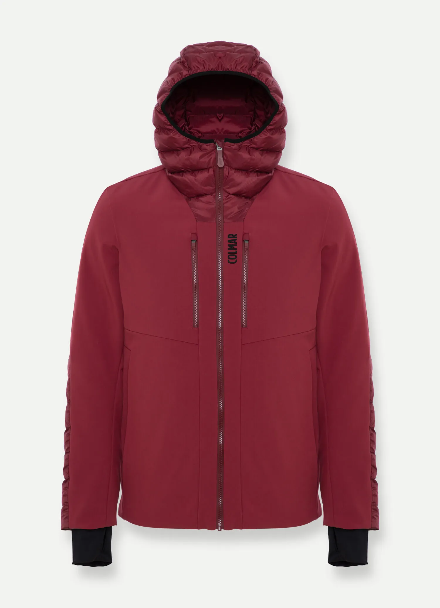 Chaqueta de esquí con inserciones acolchadas