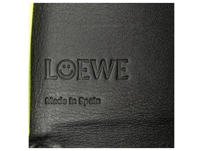 Cruzada pequeña Smiley amarilla de LOEWE Amarillo 
