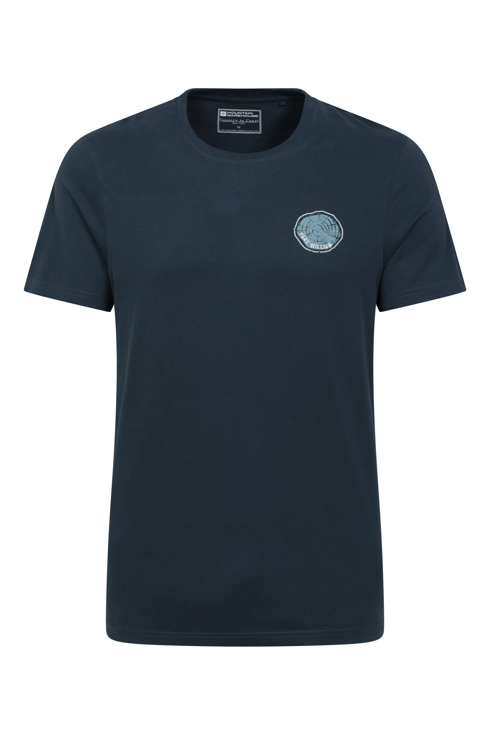 Fort William Tree Ring camiseta orgánica