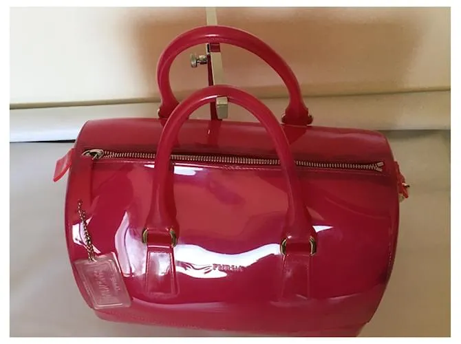 Furla Candy bag  made in Italy Fucsia 