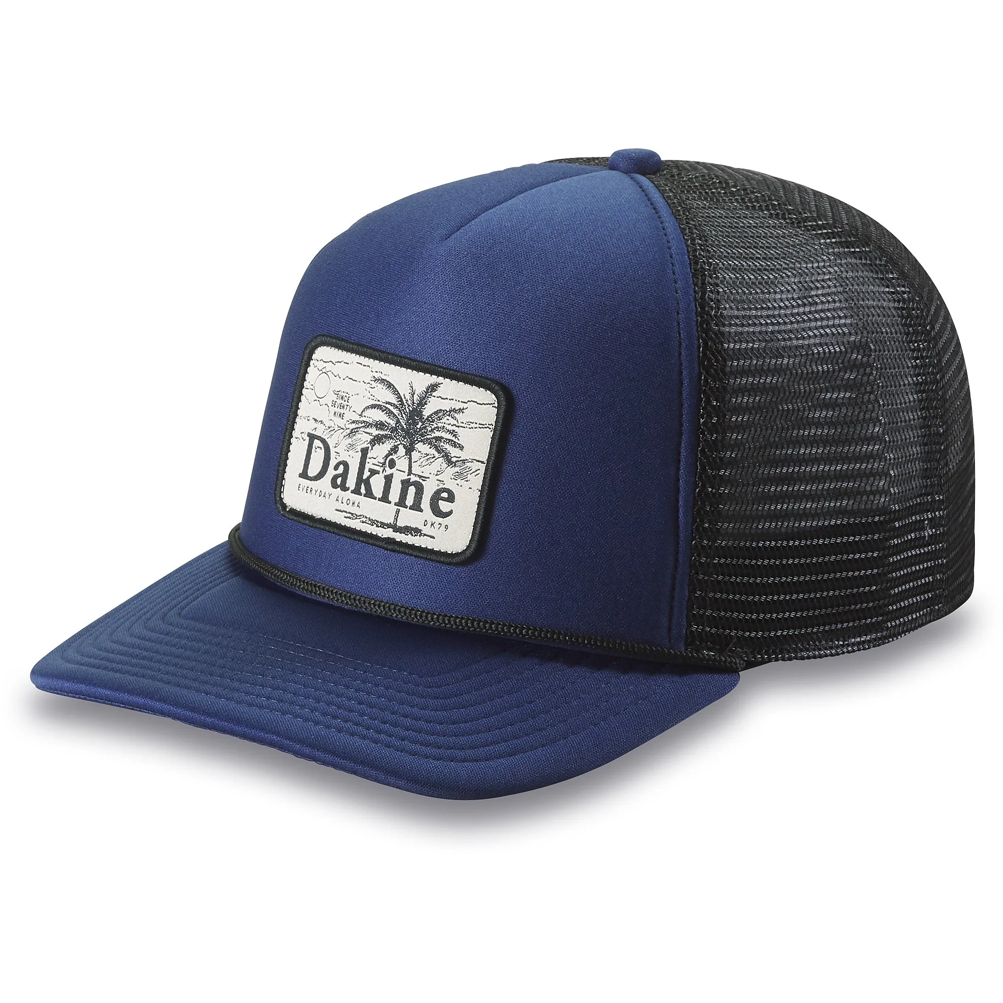 gorra con visera Dakine Classic Foamy Trucker - Navy Palm