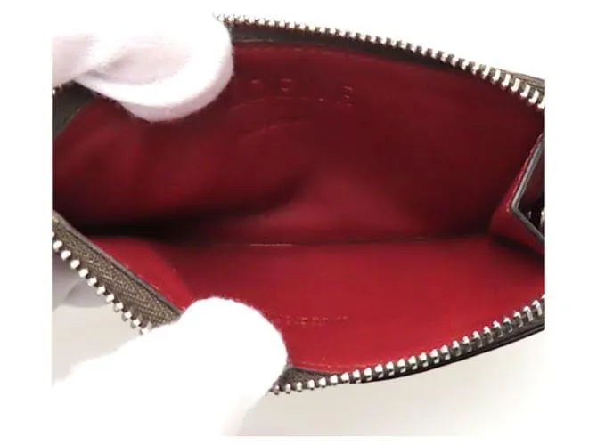 Monedero/portatarjetas Anagram Loewe Camello 