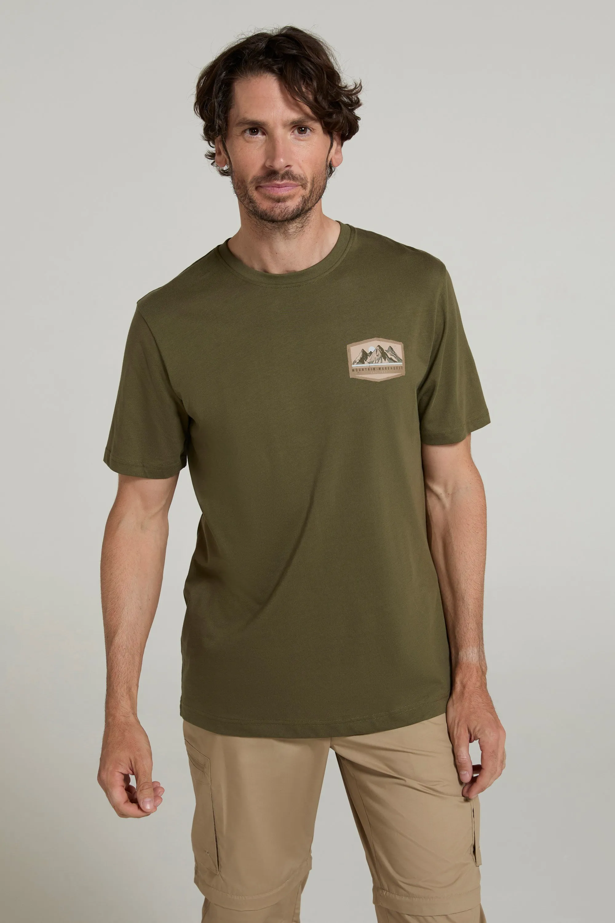 Mountain Badge camiseta orgánica para hombre