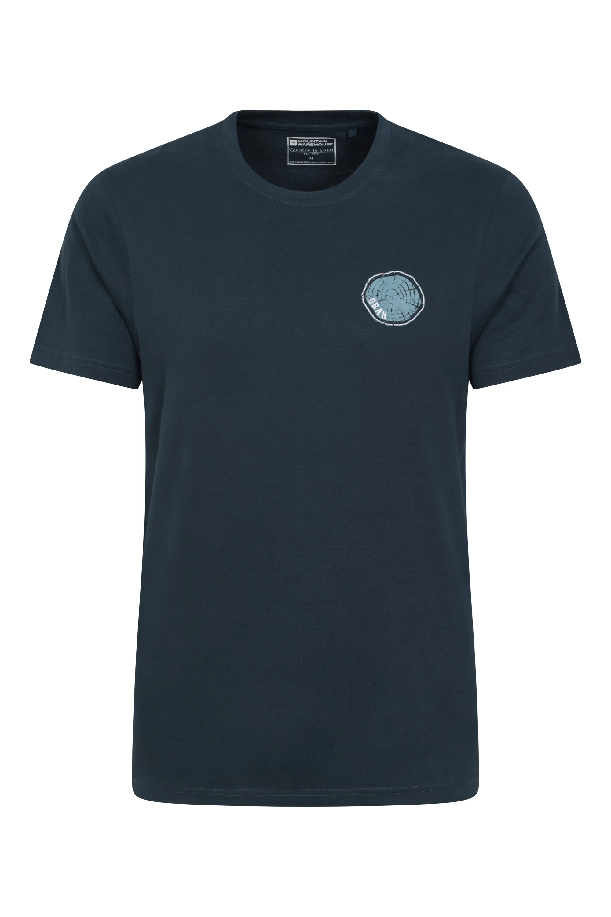 Oban Tree Ring camiseta orgánica