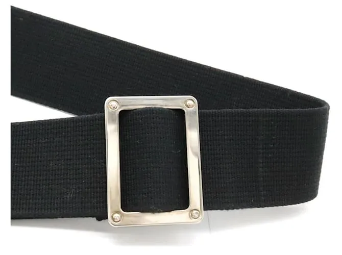 Pochette Loewe Anagram en cuero negro 
