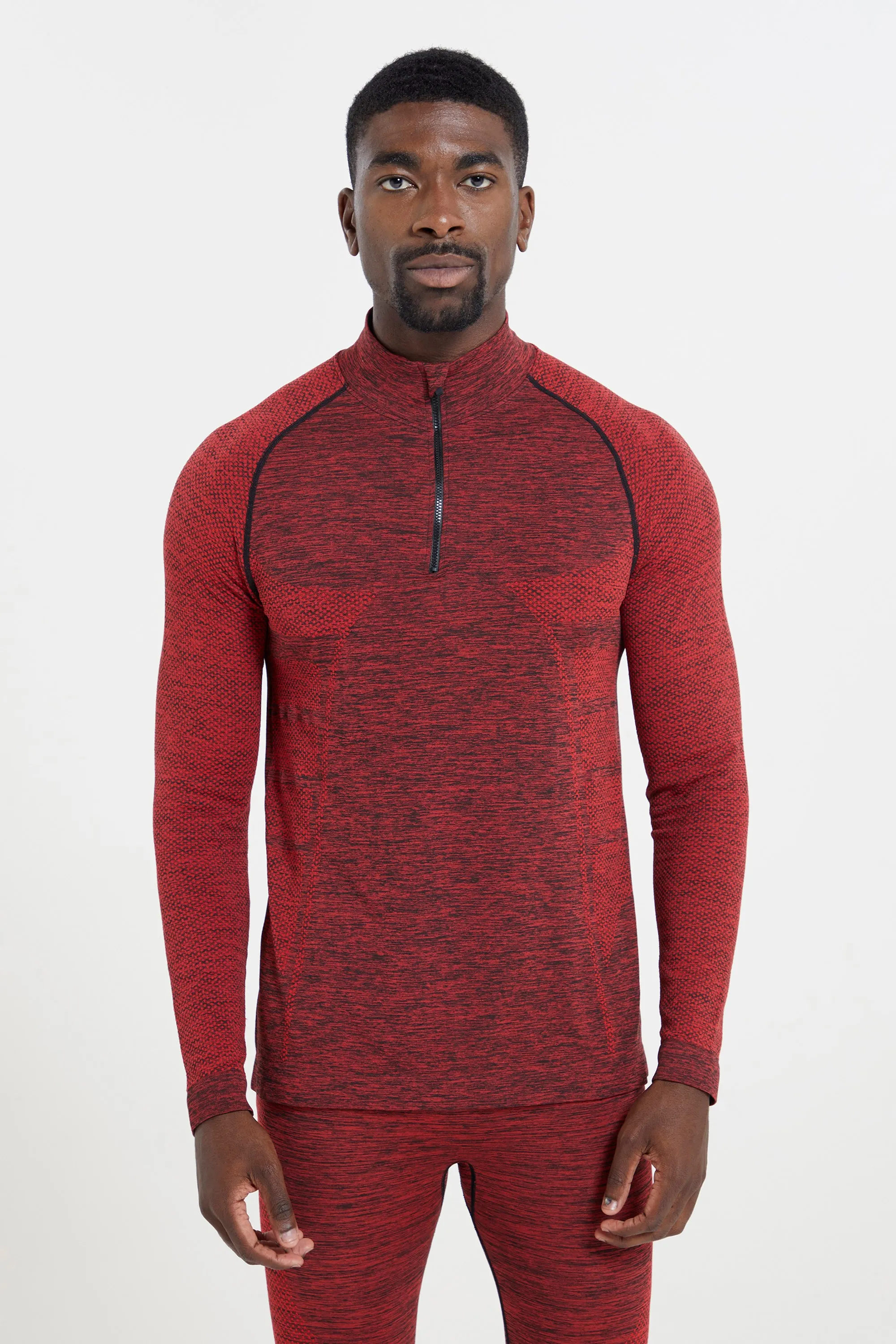 Slalom Camiseta sin Costuras Manga Larga Hombre