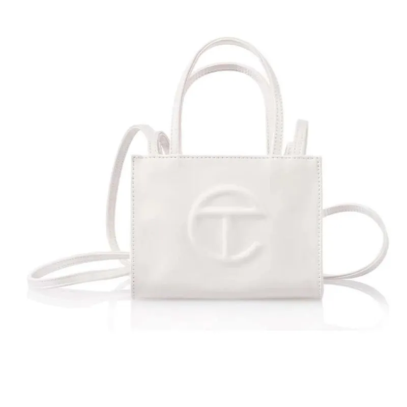 Telfar Shopping Bag Small White