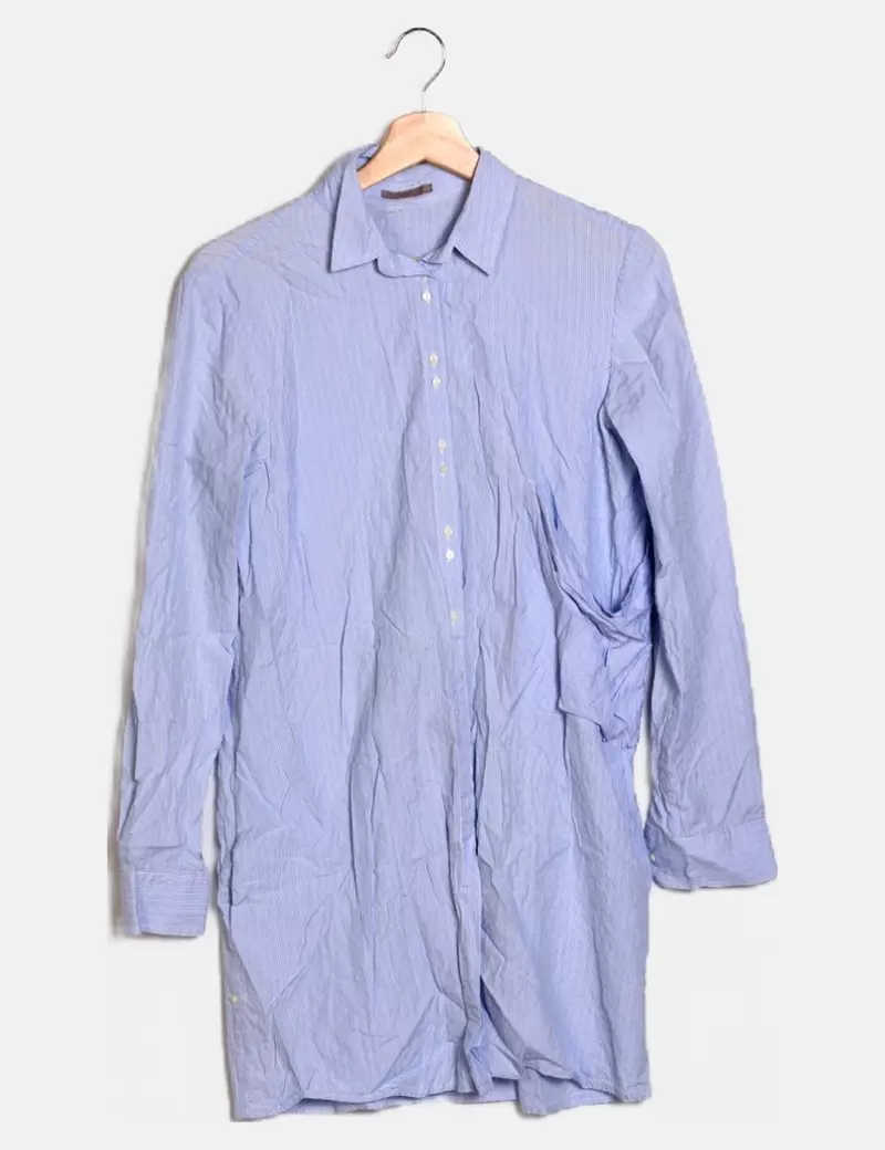 Uterqüe Camisa larga rayas manga larga
